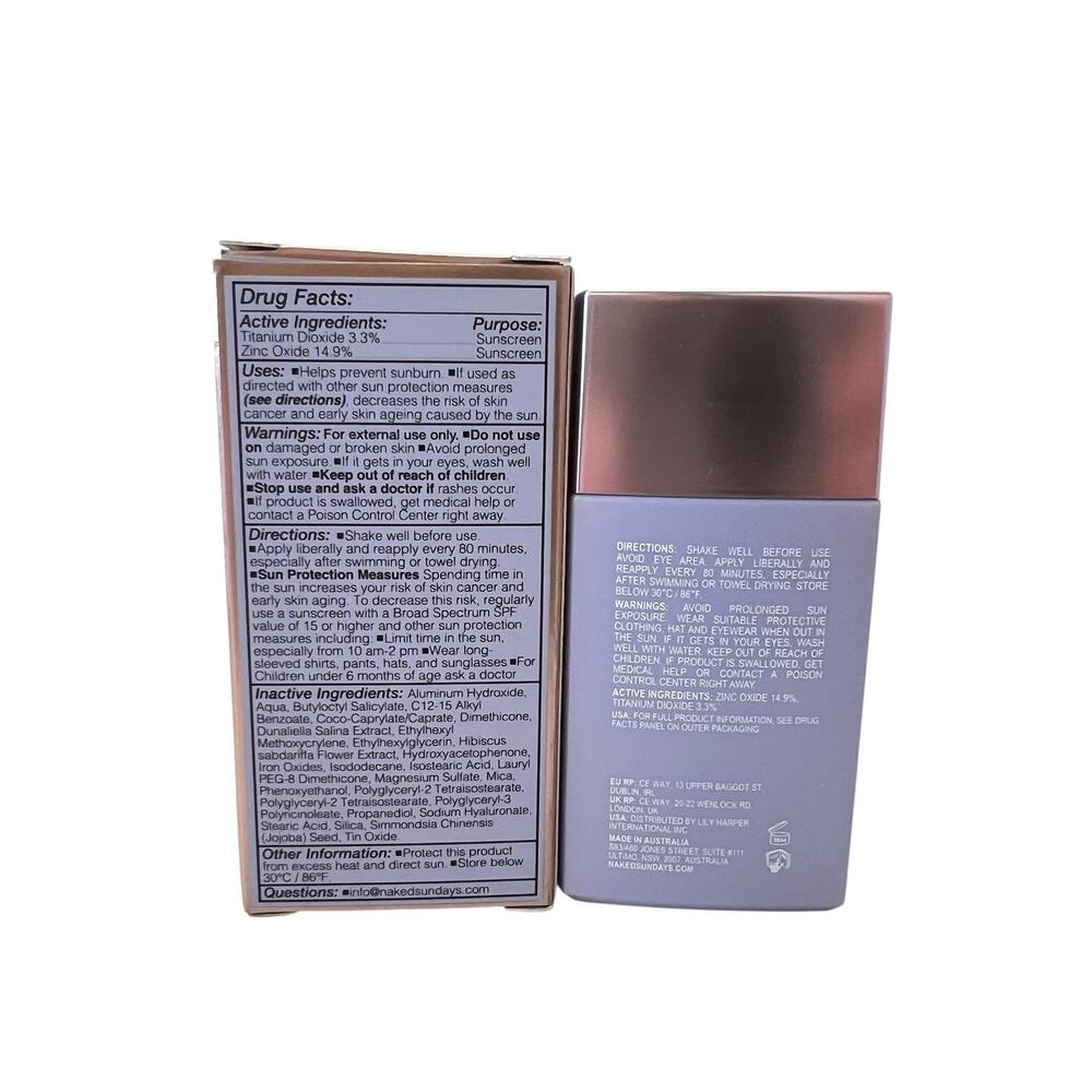 Naked Sundays CabanaGlow Mineral Serum Drops Pearl 1.35 fl oz - Picture 5 of 5